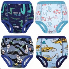 Potty Training Underwear Cotton 4 Pack Toddler Pants for Boys Girls 2T-6T  S...