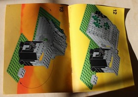 LEGO Castle: Camouflaged Outpost (6066) Missing Feathers w/Instructions & Spares