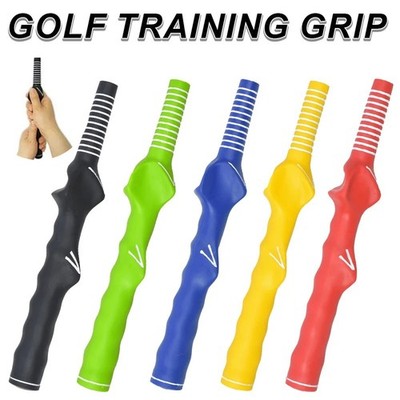 Rechtshänder Golf Schwung Training Griff Hilfe Gummigriff Übung Trainer Werkzeug UK