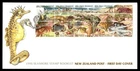 Mayfairstamps New Zealand FDC 1996 seashore stamp booklet First Day Cover aax_42