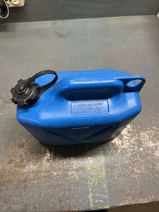 Vintage German Blue Gas Can Volkswagen Car Bug Bus Van