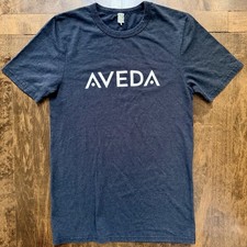 Aveda Vintage T-Shirt Organic Cotton Black Women’s Small Made In USA 90s Y2K