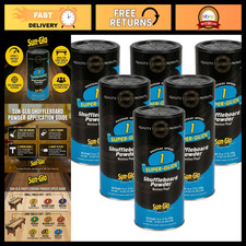 Super Glide Shuffleboard Powder - Fast Wax for Long Tables, Smooth Glide, 16 oz
