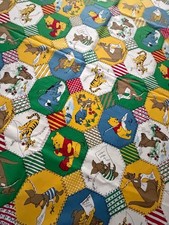 Winnie the Pooh Vintage Fabric Cotton Retro