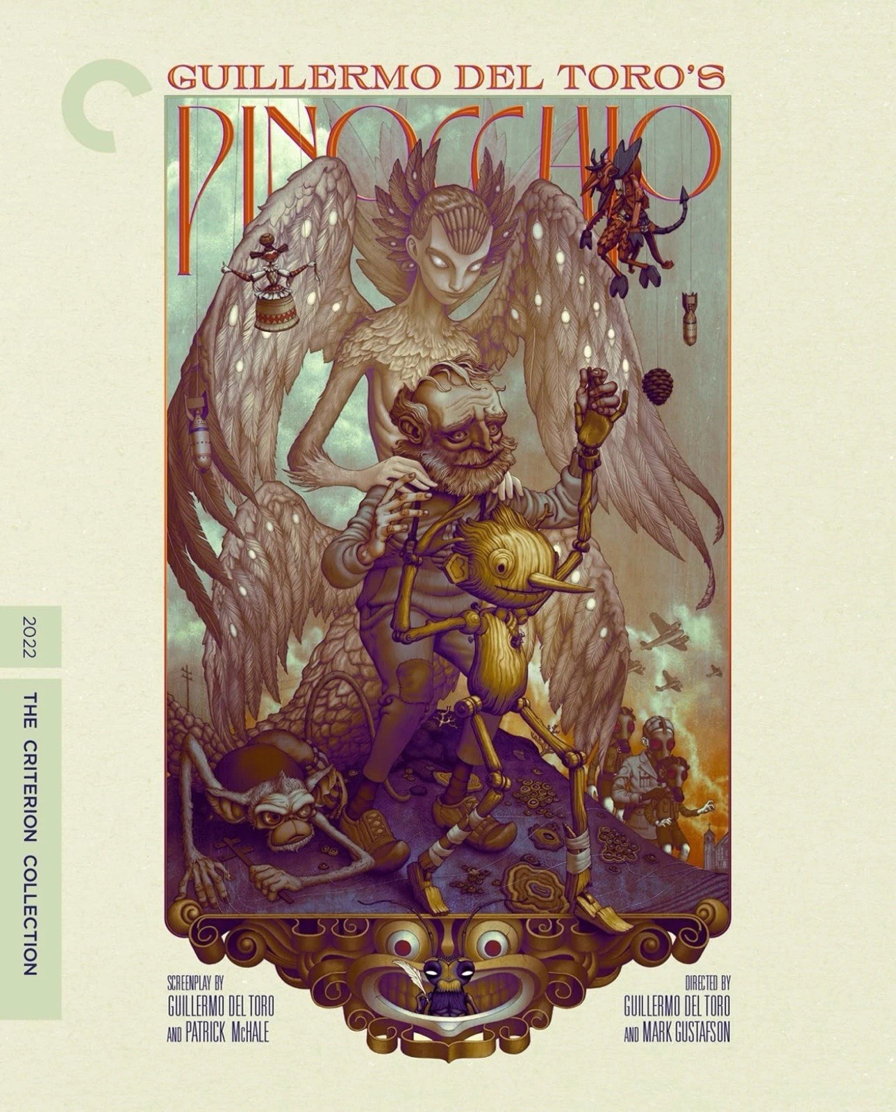 Guillermo Del Toro's Pinocchio Criterion Collection Blu-ray US IMPORT Region A