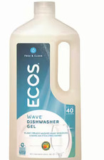 Squeeze Bottle Free and Clear Wave Gel Dishwasher Detergent, 40 oz. 0.22 per fl oz