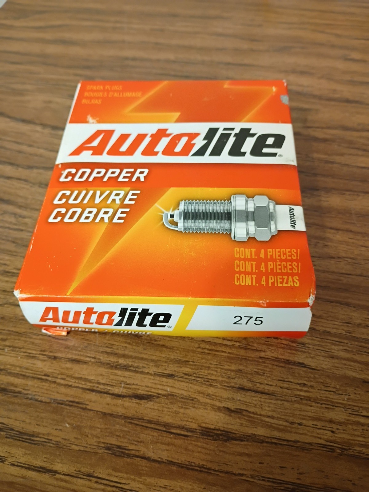 4-pack Spark Plug-Copper Non-Resistor Autolite 275 