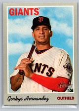 Gorkys Hernandez 2019 Topps Heritage San Francisco Giants 58