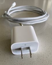 Genuine OEM Apple A2305 20W USB-C Power Adapter Wall Charger MHJA3AM/A White