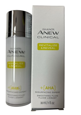 AVON Anew Clinical Revitalize & Reveal Resurfacing Expert Smoothing Fluid 1 oz