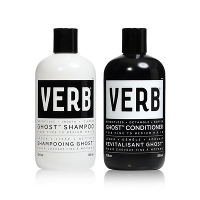 Verb Ghost Shampoo & Conditioner Duo Set, 12 fl oz, angereichert mit Moringaöl