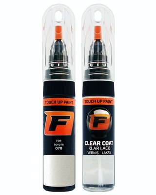 für TOYOTA 070 WHITE CRYSTAL SHINE LACKSTIFT Reparatur Set Autolack Kratzer