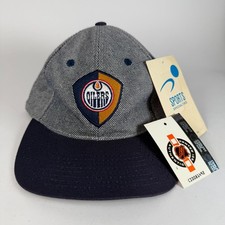Vintage Sports Specialties Edmonton Oilers Hat Cap OSFA NHL Center Ice Authentic
