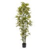 Artificial Bamboo Tree 6 Ft Faux Fake Plant  ...