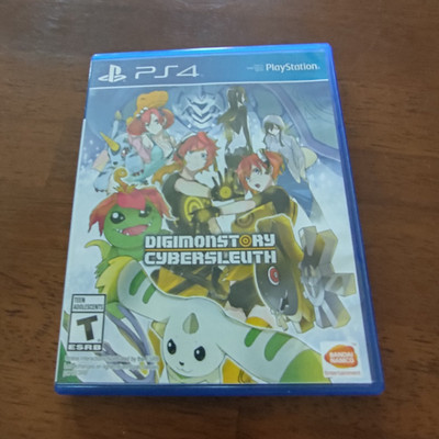 Digimon Story Cyber Sleuth PS4 2016 Sony PlayStation 4 Complete w/ Case Disc