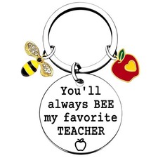 Coolvy Teacher Keychain Teachers Appreciation Gifts for Women Thank You Gift ...