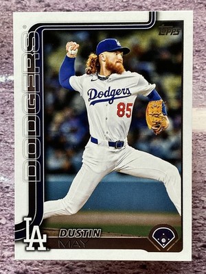 Dustin May 2025 Topps Update Los Angeles Dodgers #US70