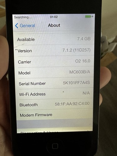 Apple iPhone 4 - 8gb - Black A1332 (GSM) -