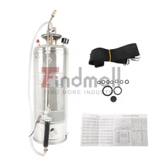 3.5Gallon 14L 20" Stainless Steel Sprayer Wand & 3FT Hand-Pump Sprayer with Hose