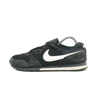 Nike Herren MD Runner 2 Laufschuh Schwarz Weiß Retro-Design Sneaker EU 42.5