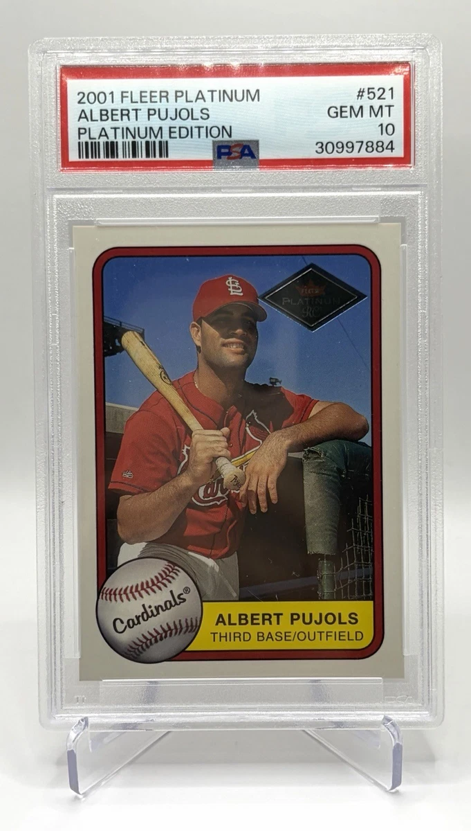 Fleer Albert Pujols Rookie Baseball Sports Trading Cards