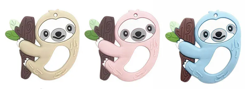 SnD Plus Animal Baby Dentiether Giocattolo per Dentizione in Silicone Senza BPA per Neonati Bambino - Foto 2 di 32
