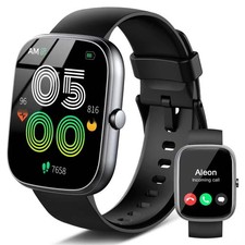 Smart Watch Answer/Make Calls, 1.91HD Smartwatch for Men Women Heart Rate/Sle...