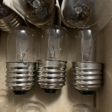 3 x 15W 110v ES E27 Pygmy Clear Appliance/Hobby Light Bulb Lamp INDUSTRIAL NEW