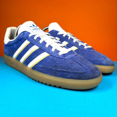 Adidas Originals Hand II Sneaker - UK8 - blau Wildleder - guter Zustand