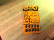 VINTAGE SAV-A-CHAIR RUNG FASTENER FULL PACKAGE
