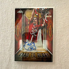 Topps Chrome UCC 25/26 Carlos Tevez Mancheste...