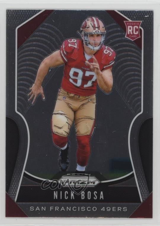 2019 Panini Prizm Rookies Nick Bosa #311 10yu