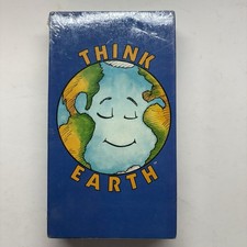 Think Earth VHS Tape 1991 Environmental Education Program K 3rd Grade Learn