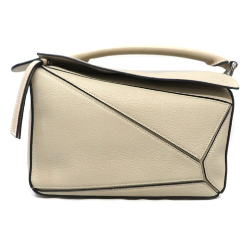 Loewe Puzzle Leather Shoulder Bag Women's #KNB6617