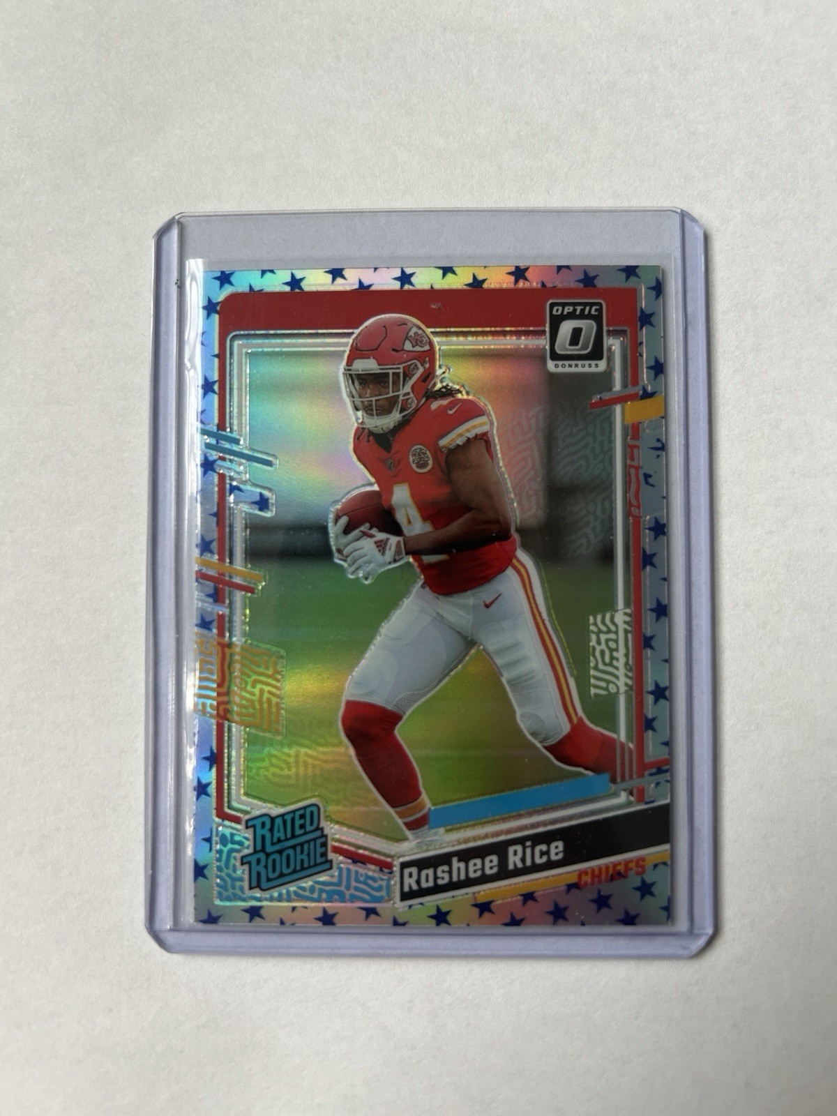 Rashee Rice Panini Donruss Optic #257 Stars