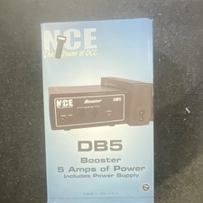 NCE DB5 Booster 5 Amps DCC Digital Control Includes Power Supply