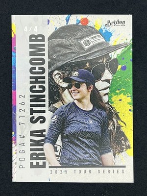 2025 Brixton Parallel Universe #59 Erika Stinchcomb Lux 4/4 Disc Golf Card