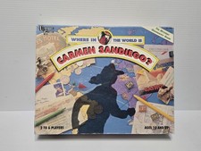 Where in the World is Carmen Sandiego? Vintage boardgame 1992 - University Games