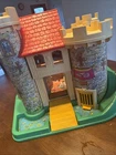 Vintage 1974 Fisher Price Little People Play Family Castle