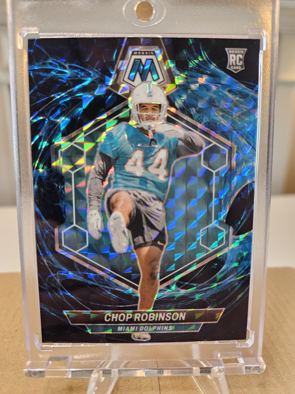 2024 Panini Mosaic Rookies Chop Robinson #321 Genesis Mosaic Prizm (RC) SSP