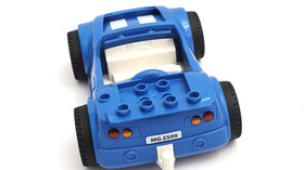 LEGO DUPLO Blue Car Replacement Vehicle Petrol Station 5640 Truck