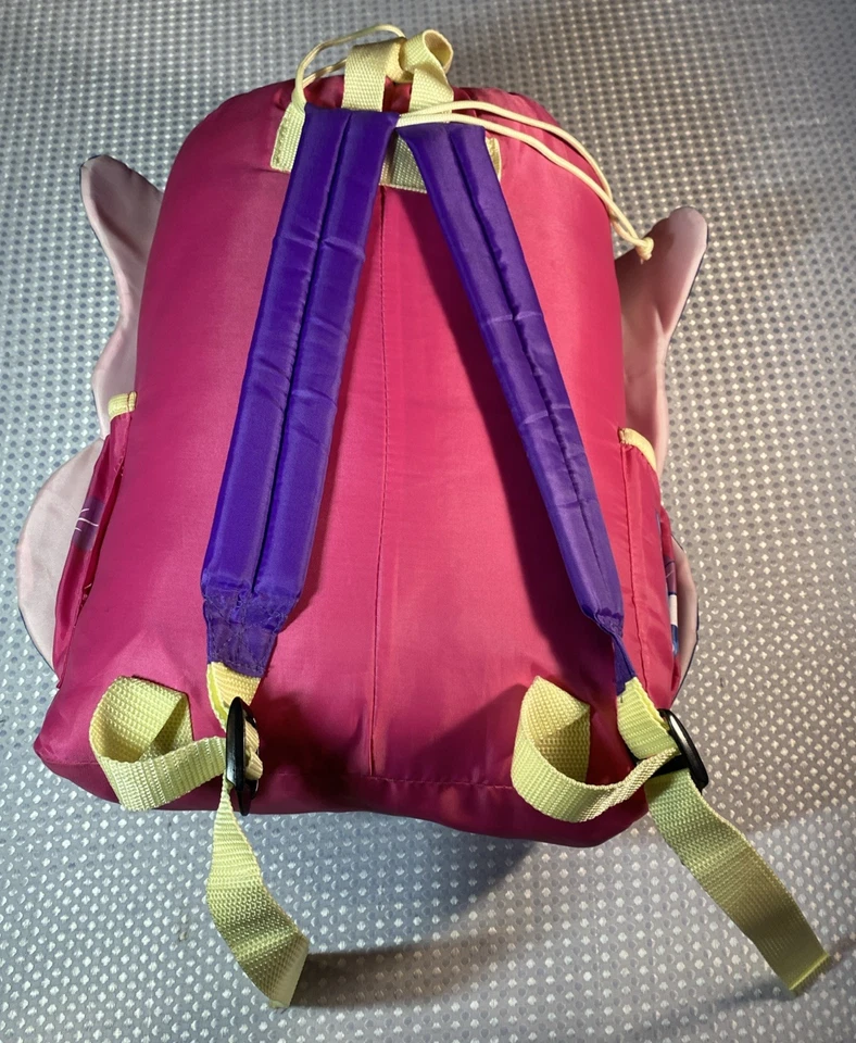DE COLECCIÓN SACO DE DORMIR NIÑOS ROSA MAGENTA MARIPOSA MOCHILA RAYAS 56"x58" Foto 3 de 4