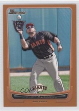 2012 Bowman Orange Border 105/250 Melky Cabrera #40 0b5