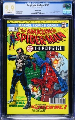 Despicable Deadpool #247 (Lenticular) CGC 9.9