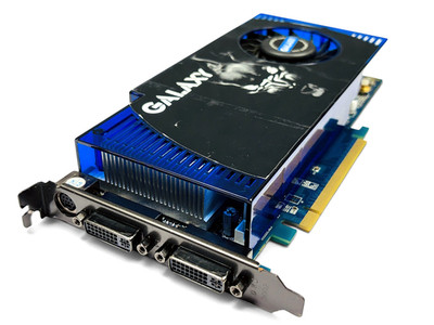 Galaxy GeForce 9800 GT 512MB GDDR3 PCI Express 2.0 x16 SLI Support Graphics Card