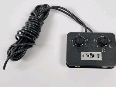 Vintage Car Audio Adjustable Stereo Speaker Headphone Splitter Japan NOS