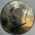 1984 P Kennedy Half Dollar Exact Coin Imaged #KHD23