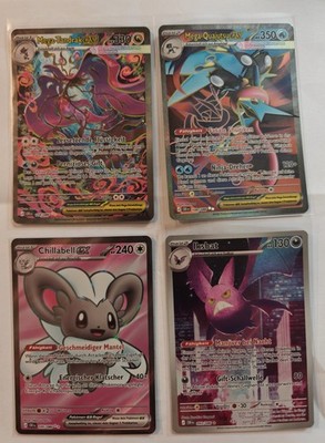 Pokémon Cards Chaos Rising Mega GreninjaEx-CinccinoEx-Mega DragalgeEx-Crobat DE