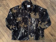 Columbia Camo Camouflage Children  s Fleece Jacket Coat Size 6-7