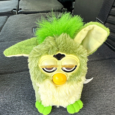 Tiger Electronics Furby Interactive Plush Electronic Toy Green/White 1999